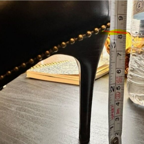 Coach Beach Chain Pump - Black size 9 - Picture 6 of 6